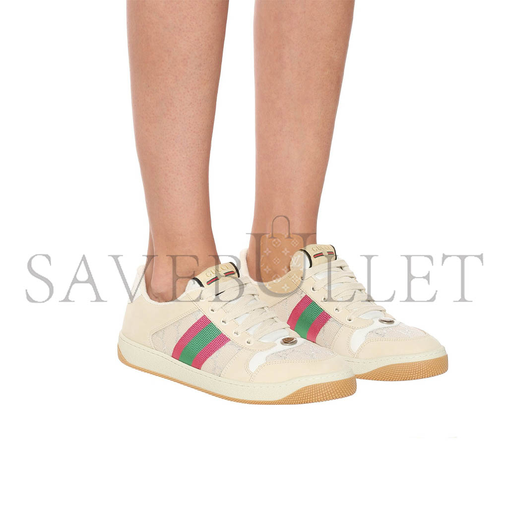 G*u*i screener leather sneakers 577684